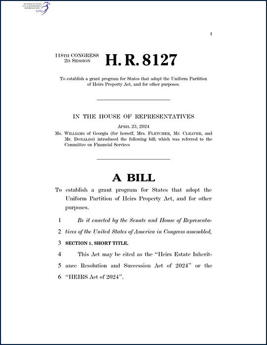 House Bill 8127